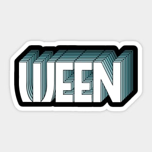 Ween Graffiti 3 Sticker